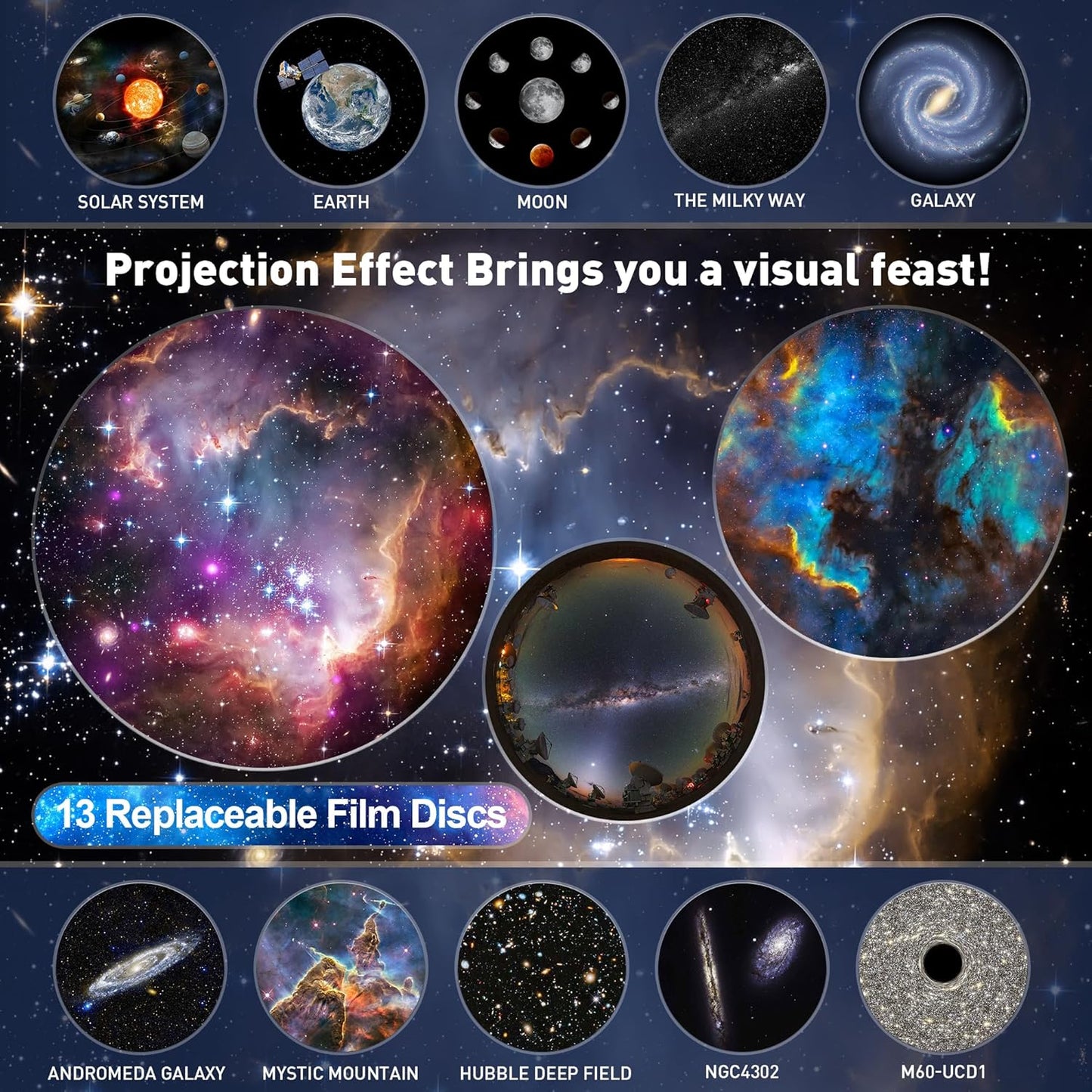 Stelloro™  Galaxy Shine Projector